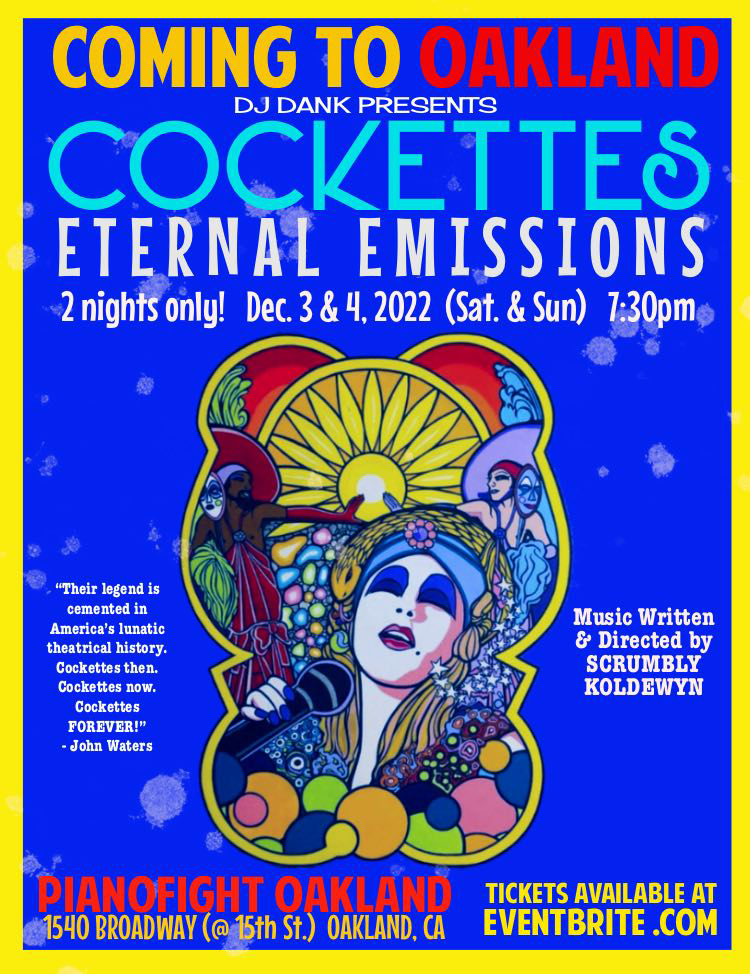 Cockettes Eternal Emissions Poster
